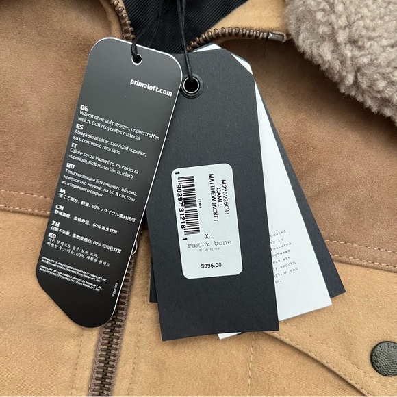 Rag & Bone Matthew Jacket With Removable Shearling Trim - Picture 7 of 10